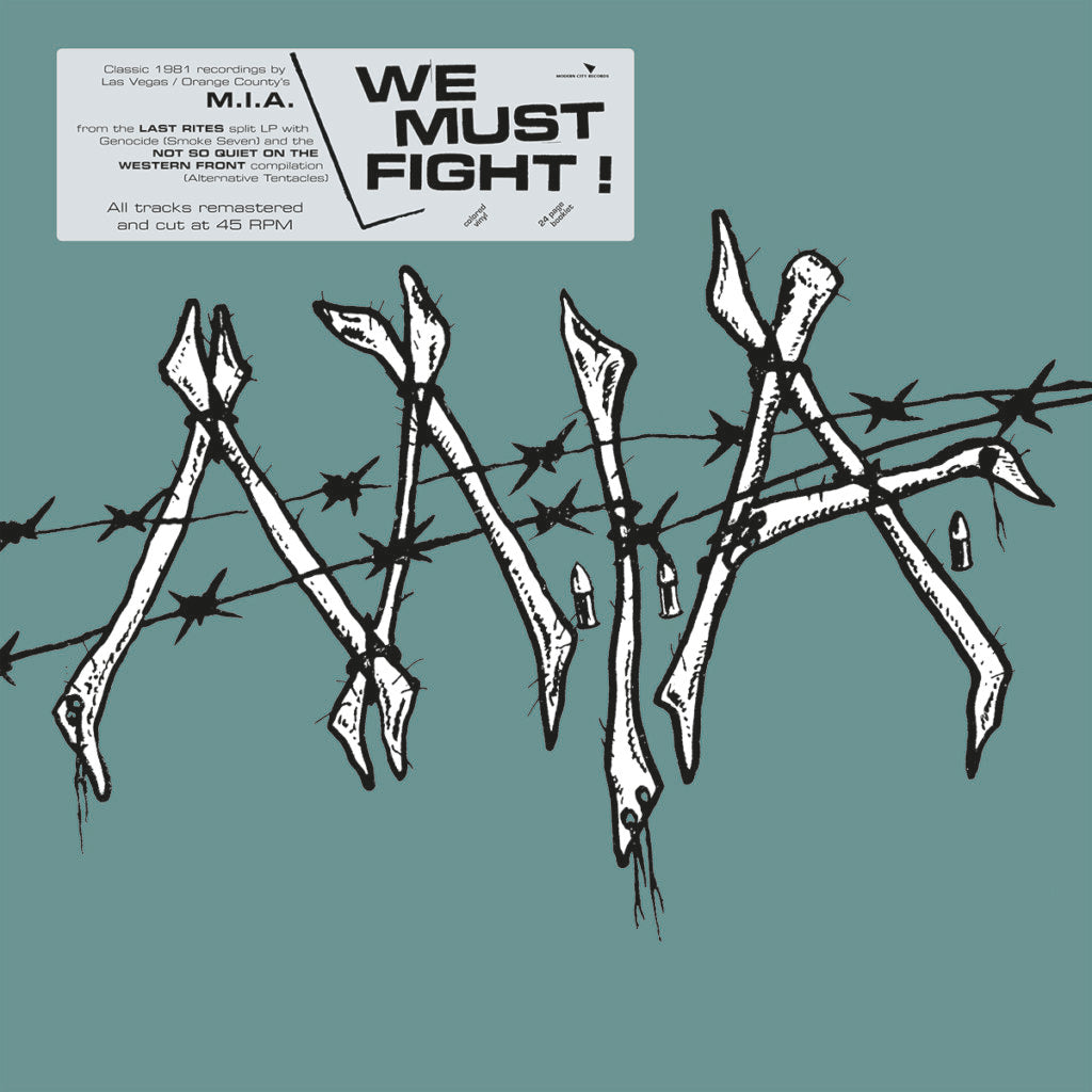 M.I.A. – We must fight! LP ***PRE ORDER***