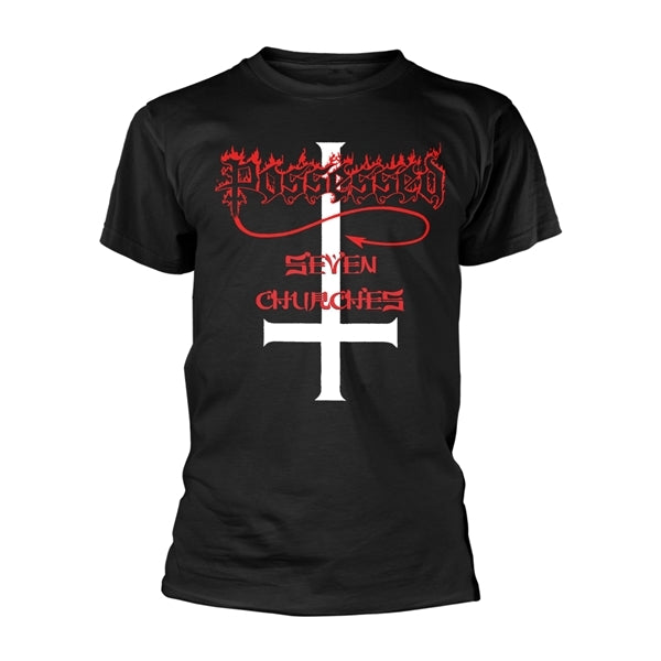 POSSESSED - SEVEN CHURCHES T-Shirt***PRE ORDER***