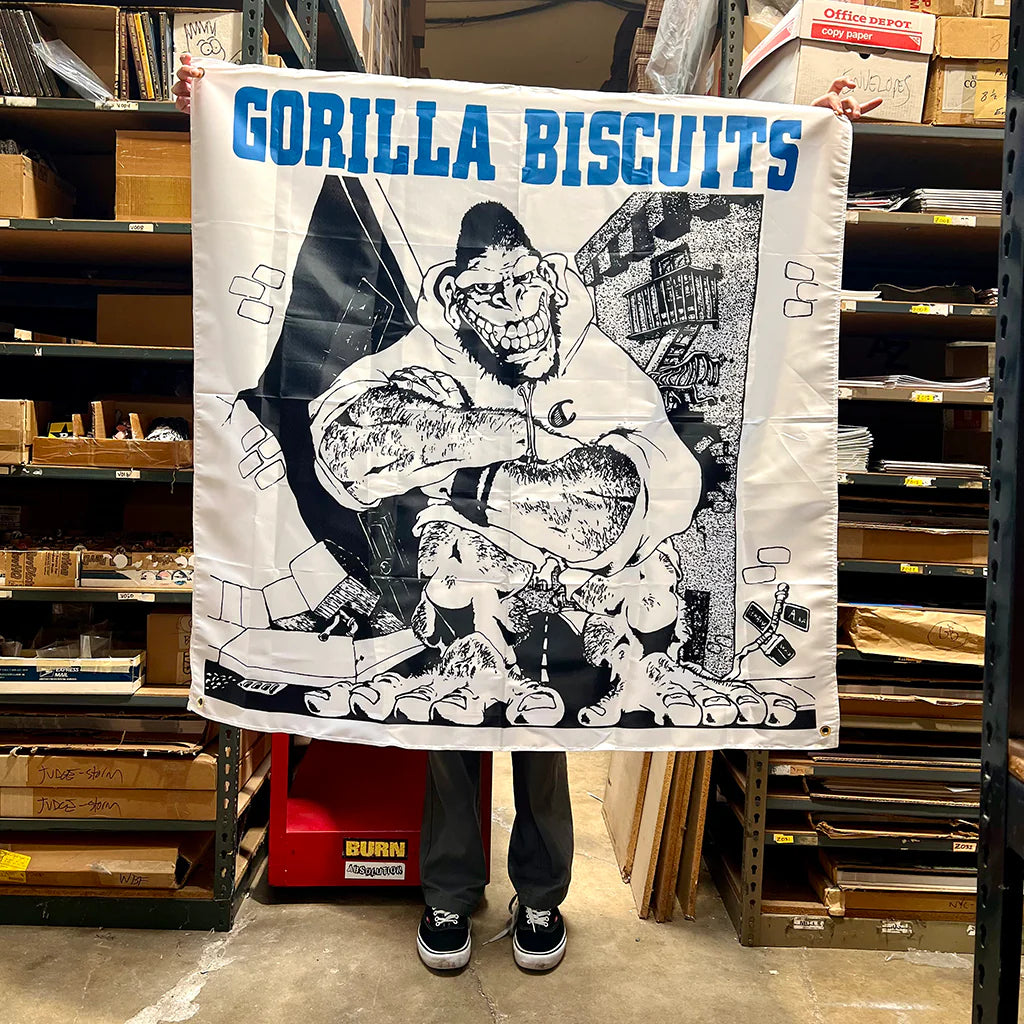 GORILLA BISCUITS "EP COVER" - BANNER ***PRE ORDER***