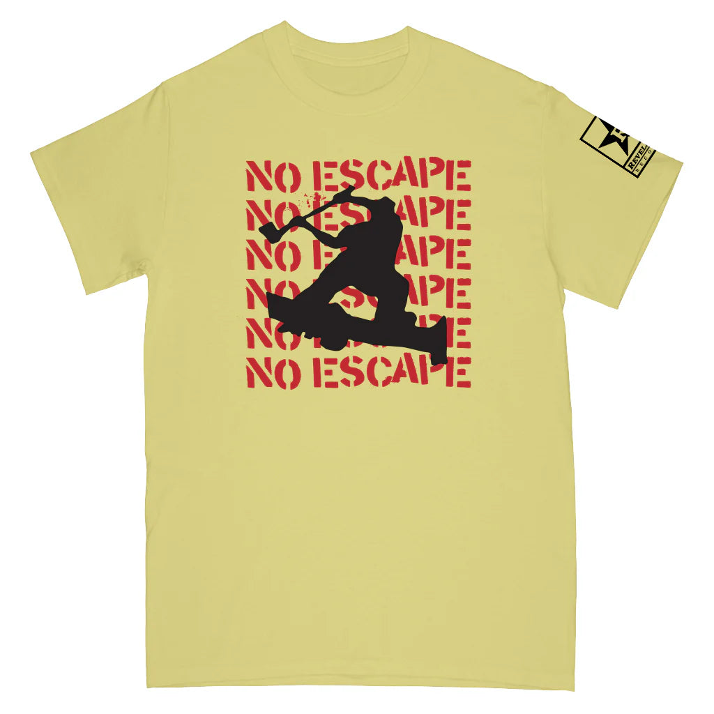 NO ESCAPE "NO ONE IS INNOCENT. NO ONE IS FREE. (CORNSILK)" - T-SHIRT ***