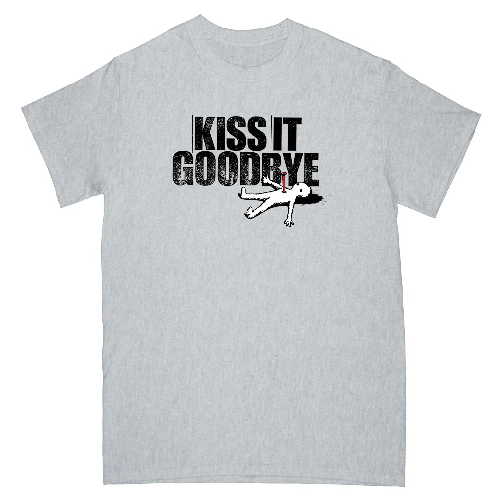 KISS IT GOODBYE "POPPET (HEATHER GREY)" - T-SHIRT***