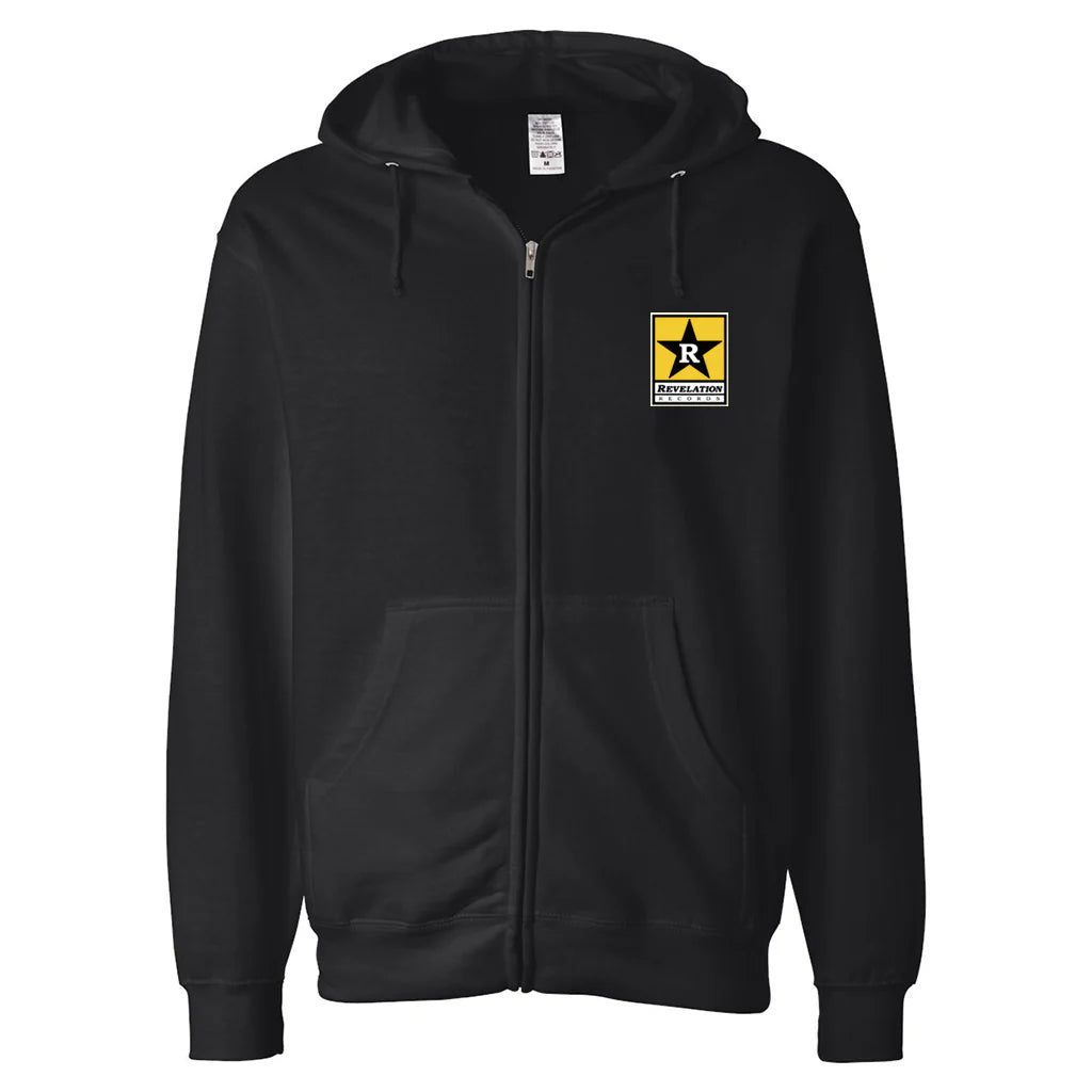 Revelation Records "Logo" - Zipper Hooded Sweatshirt ***PRE ORDER***
