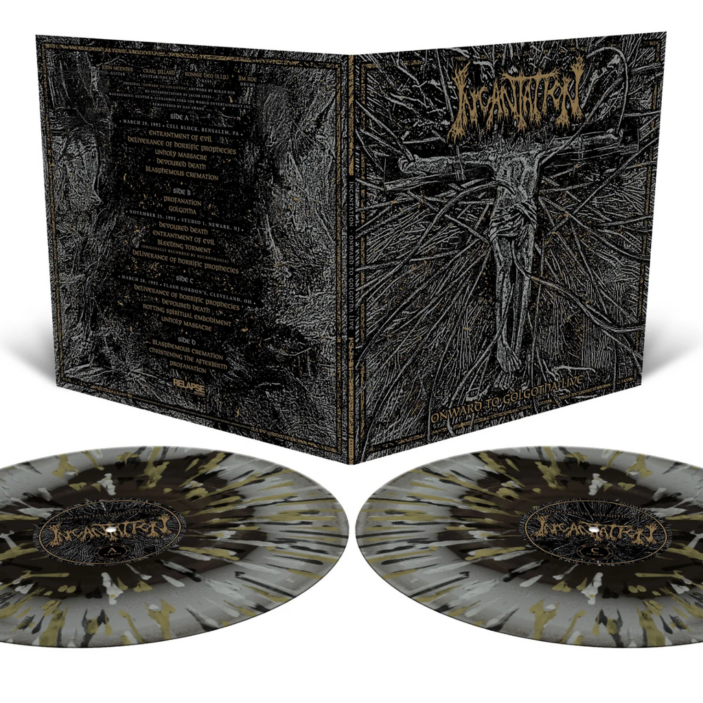 Incantation - Onward To Golgotha Live 2XLP ***PRE ORDER***