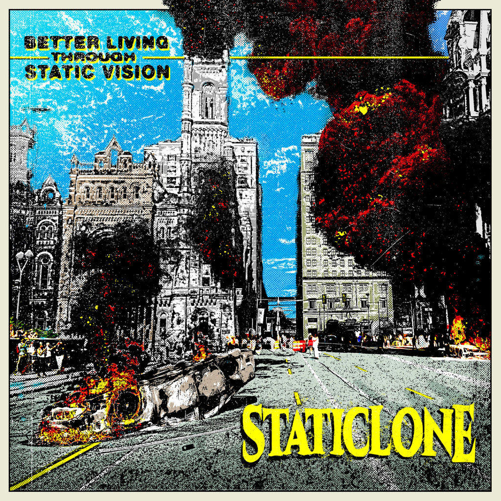 STATICLONE - BETTER LIVING THROUGH STATIC VISION LP