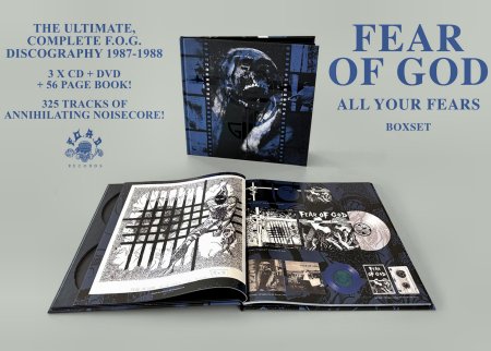 FEAR OF GOD - All your fears” Book + 3xCD + DVD Set