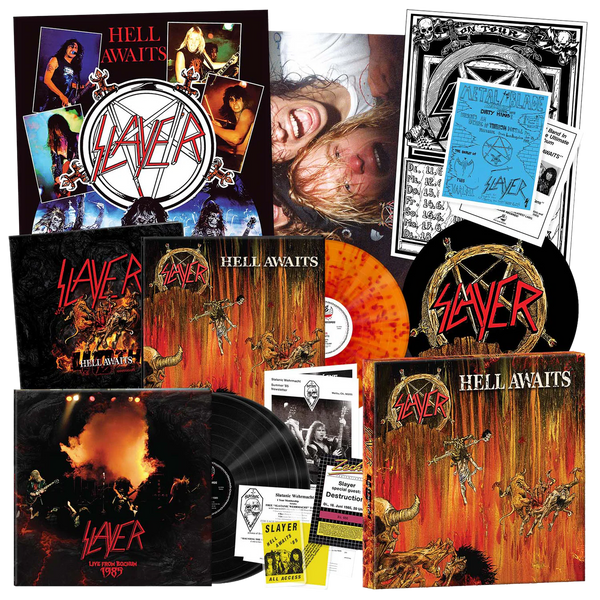 Slayer - Hell Awaits - 40th Anniversary 3xLP Boxset ***PRE ORDER Slayer - Hell Awaits - 40th Anniversary 3xLP Boxset ***PRE ORDER