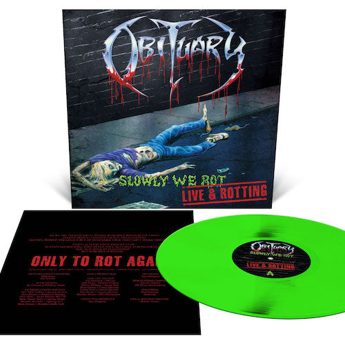 Obituary - Slowly We Rot - Live and Rotting LP