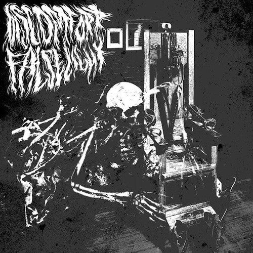 Discomfort / False Light - Discomfort / False Light LP (Transparent Smokey Vinyl) - Grindpromotion Records