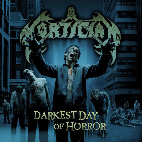 Mortician - Darkest Day Of Horror LP (Blue translucent / Green translucent Vinyl) - Grindpromotion Records