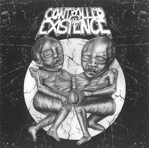 Controlled Existence / Headless Death – Untitled / Desperate Pigs 7" - Grindpromotion Records