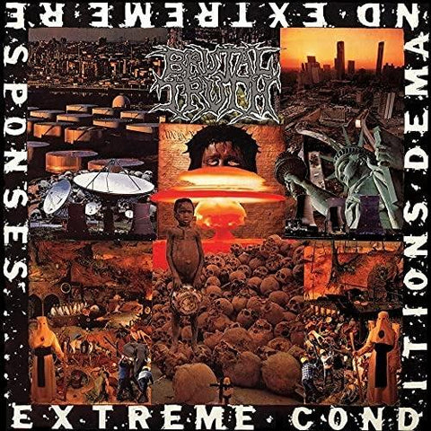 Brutal Truth ‎– Extreme Conditions Demand Extreme Responses LP