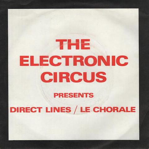 The Electronic Circus – Direct Lines 7"