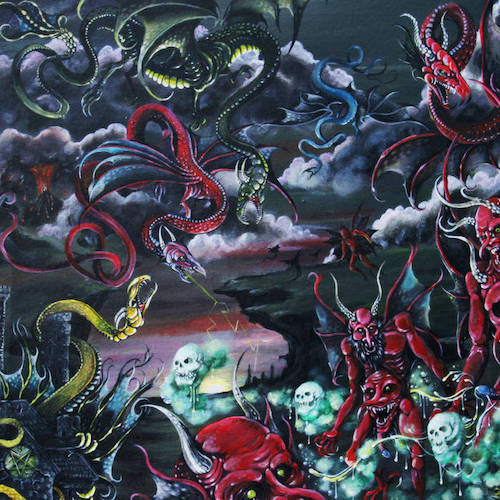 Daeva - Through Sheer Will And Black Magic.. LP