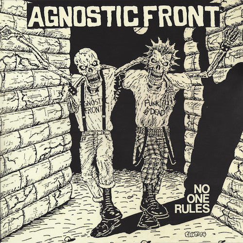 Agnostic Front ‎– No One Rules LP - Grindpromotion Records