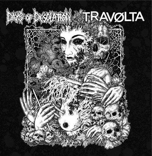 Days Of Desolation / Travølta – Days of Desolation / Travølta 10" - Grindpromotion Records