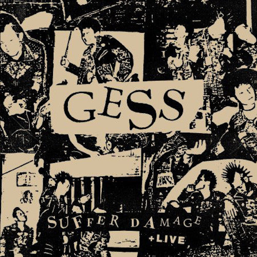 Gess – Suffer Damage + Live LP - Grindpromotion Records