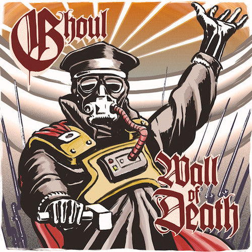 Ghoul  ‎– Wall Of Death 7" (Blood Red Vinyl) - Grindpromotion Records