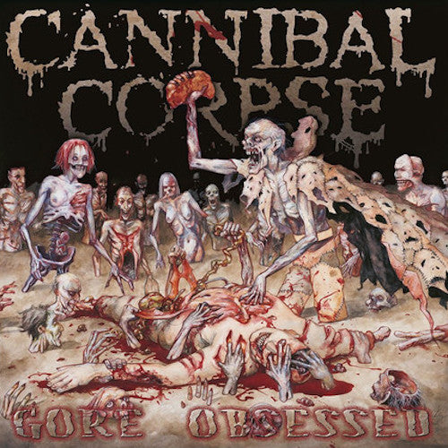 Cannibal Corpse ‎– Gore Obsessed LP - Grindpromotion Records
