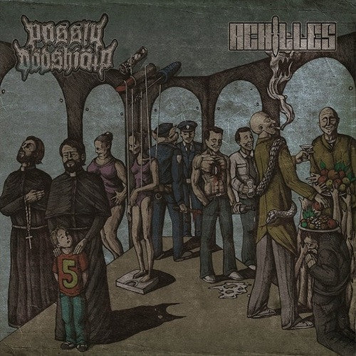 Passiv Dödshjälp / Achilles - Passiv Dödshjälp / Achilles LP - Grindpromotion Records