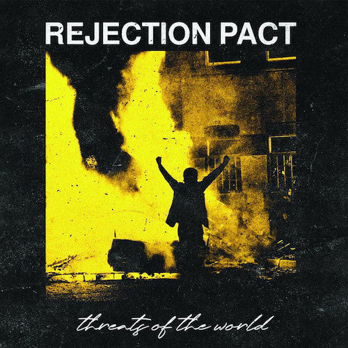 Rejection Pact ‎– Threats Of The World 7" (Yellow With Black Splatter) - Grindpromotion Records