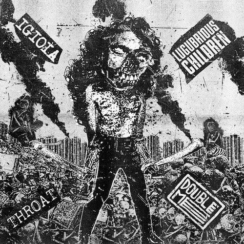 Igioia / Lugubrious Children / Throat / Double Me – A Four Way Split 10" - Grindpromotion Records