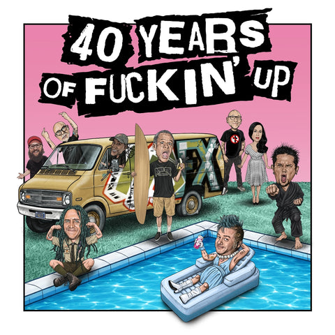 NOFX - 40 YEARS OF FUCKIN' UP: SOUNDTRACK CD ***PRE ORDER***