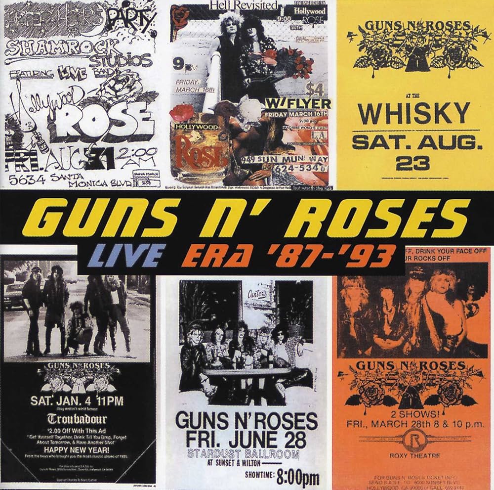 Guns N' Roses ‎– Live Era '87-'93 4XLP
