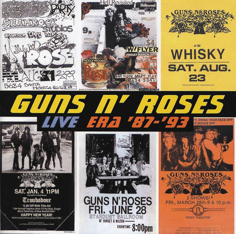Guns N' Roses ‎– Live Era '87-'93 4XLP