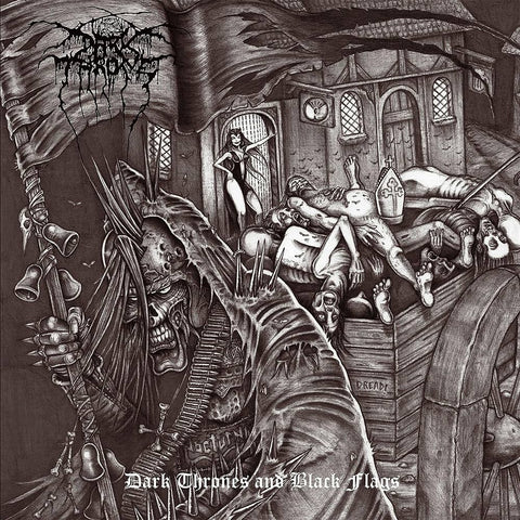 DARKTHRONE - DARK THRONES & BLACK FLAGS LP