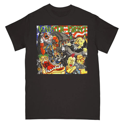 AGNOSTIC FRONT "CAUSE FOR ALARM (BLACK)" - T-SHIRT ***PRE ORDER***