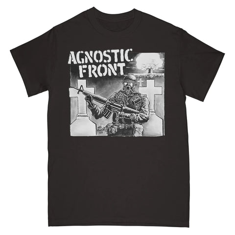 AGNOSTIC FRONT "GAS MASK (BLACK)" - T-SHIRT ***PRE ORDER***