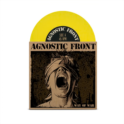 AGNOSTIC FRONT - WAY OF WAR 7” ***PRE ORDER***