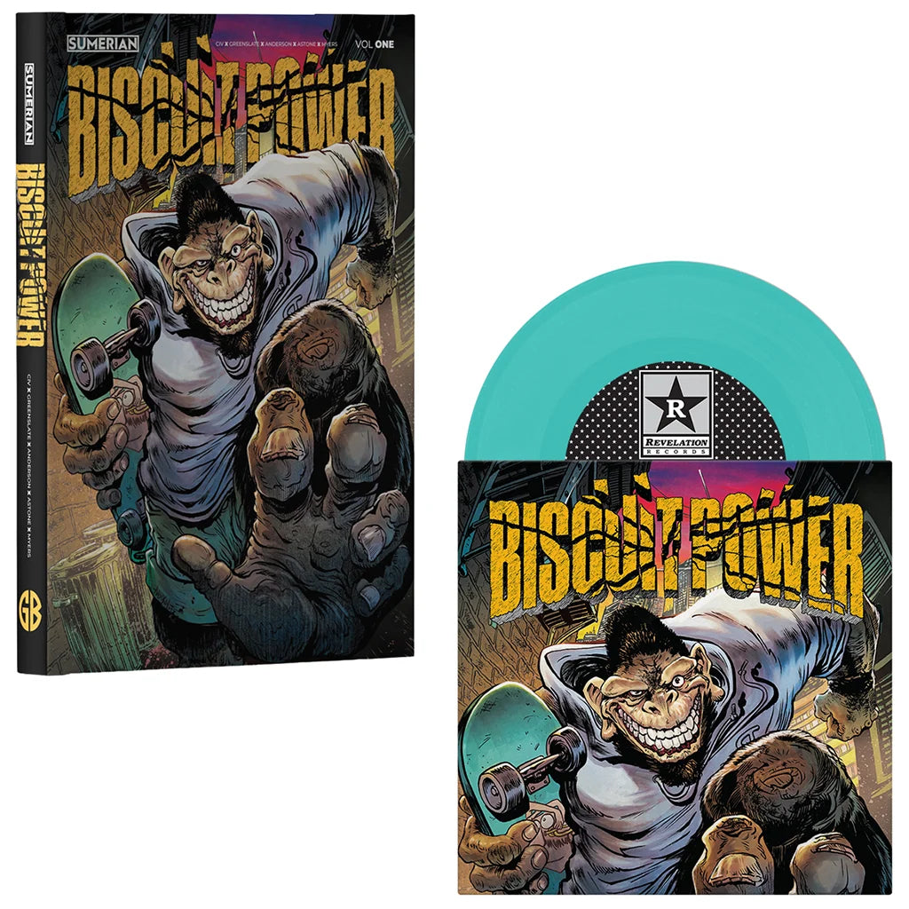 Gorilla Biscuits "Biscuit Power" - Hardcover Book+7" ***PRE ORDER***