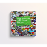 "Free Stickers with Every Order: A History of Hardcore Stickers" by Thomas Rackow BOOK ***PRE ORDER***