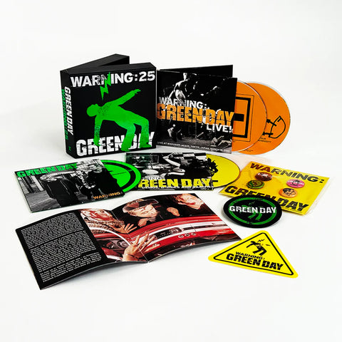 Green Day - Warning (25Th Anniversary)  4XCD ***PRE ORDER***