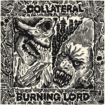 COLLATERAL / BURNING LORD - COLLATERAL / BURNING LORD 7" ***PRE ORDER*** - Grindpromotion Records
