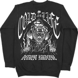 Cold As Life - Born To Land Hard TSHIRT (CREWNECK: ITC/Port) ***PRE ORDER***