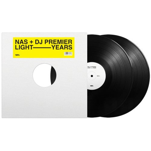 新品未使用　NAS + DJ PREMIER LIGHT YEARS レコード Nas + DJ Premier - Light Years 2XLP ***PRE ORDER