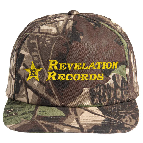 Revelation Records "Logo (Camo)" - Snapback Hat ***PRE ORDER***