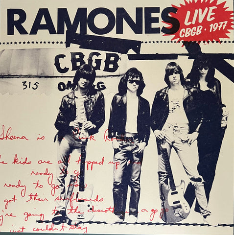 Ramones – Live (CBGB • 1977) LP