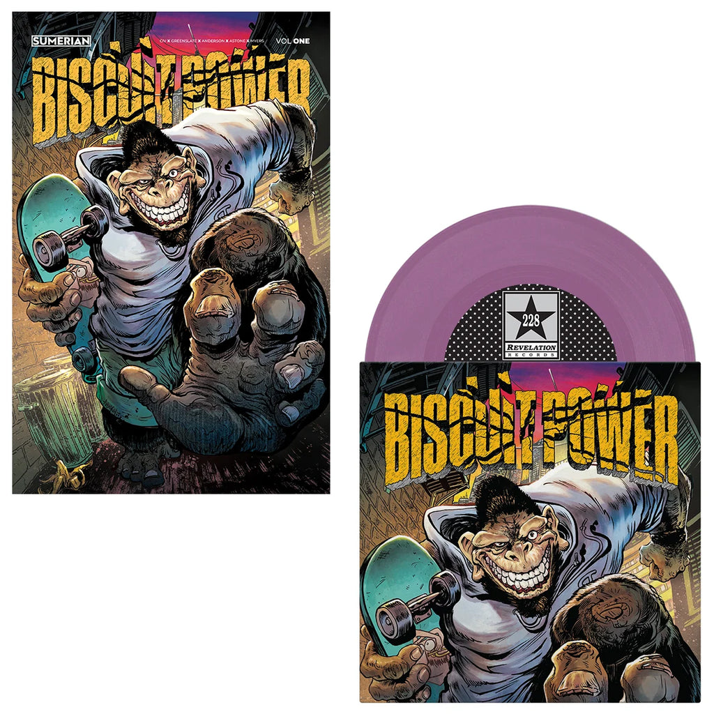 Gorilla Biscuits "Biscuit Power" - Comic Book+7" (SECOND PRESS) ***PRE ORDER***