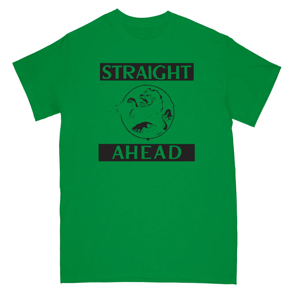 Straight Ahead "Record Cover (Kelly Green)" - T-Shirt ***PRE ORDER***
