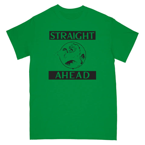 Straight Ahead "Record Cover (Kelly Green)" - T-Shirt ***PRE ORDER***