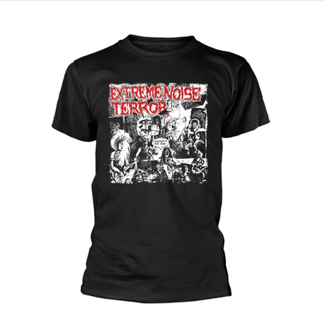 EXTREME NOISE TERROR HOLOCAUST T-SHIRT ***