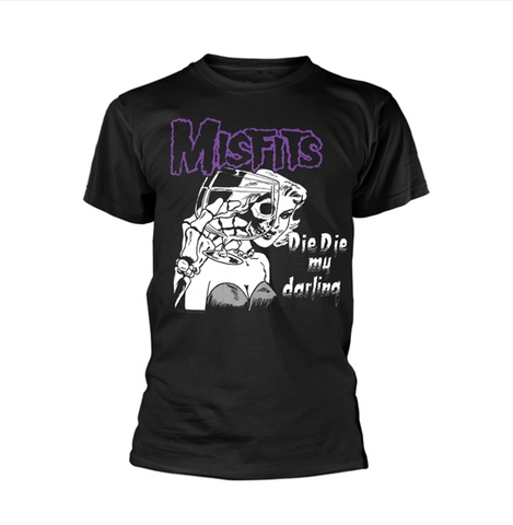 MISFITS DIE DIE MY DARLING T-SHIRT, FRONT & BACK PRINT ***