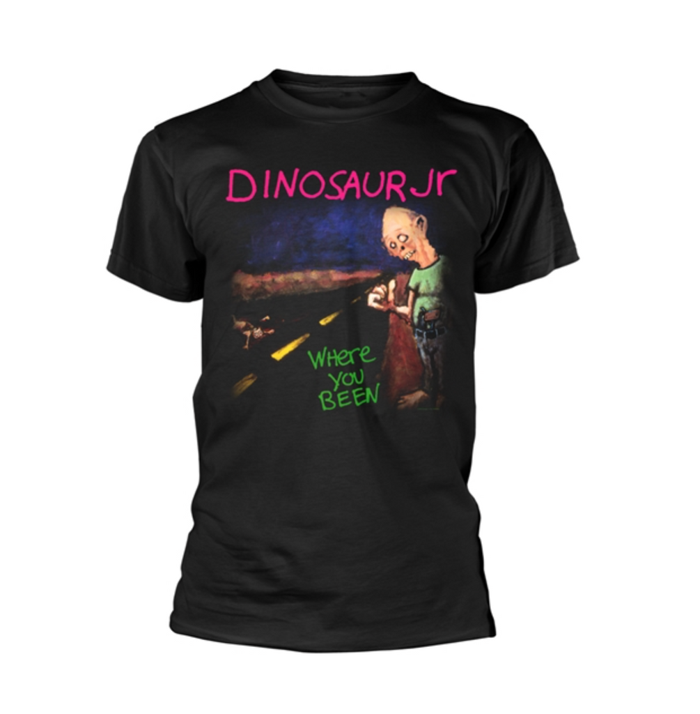 DINOSAUR JR - WHERE YOU BEEN (BLACK) T-SHIRT ***