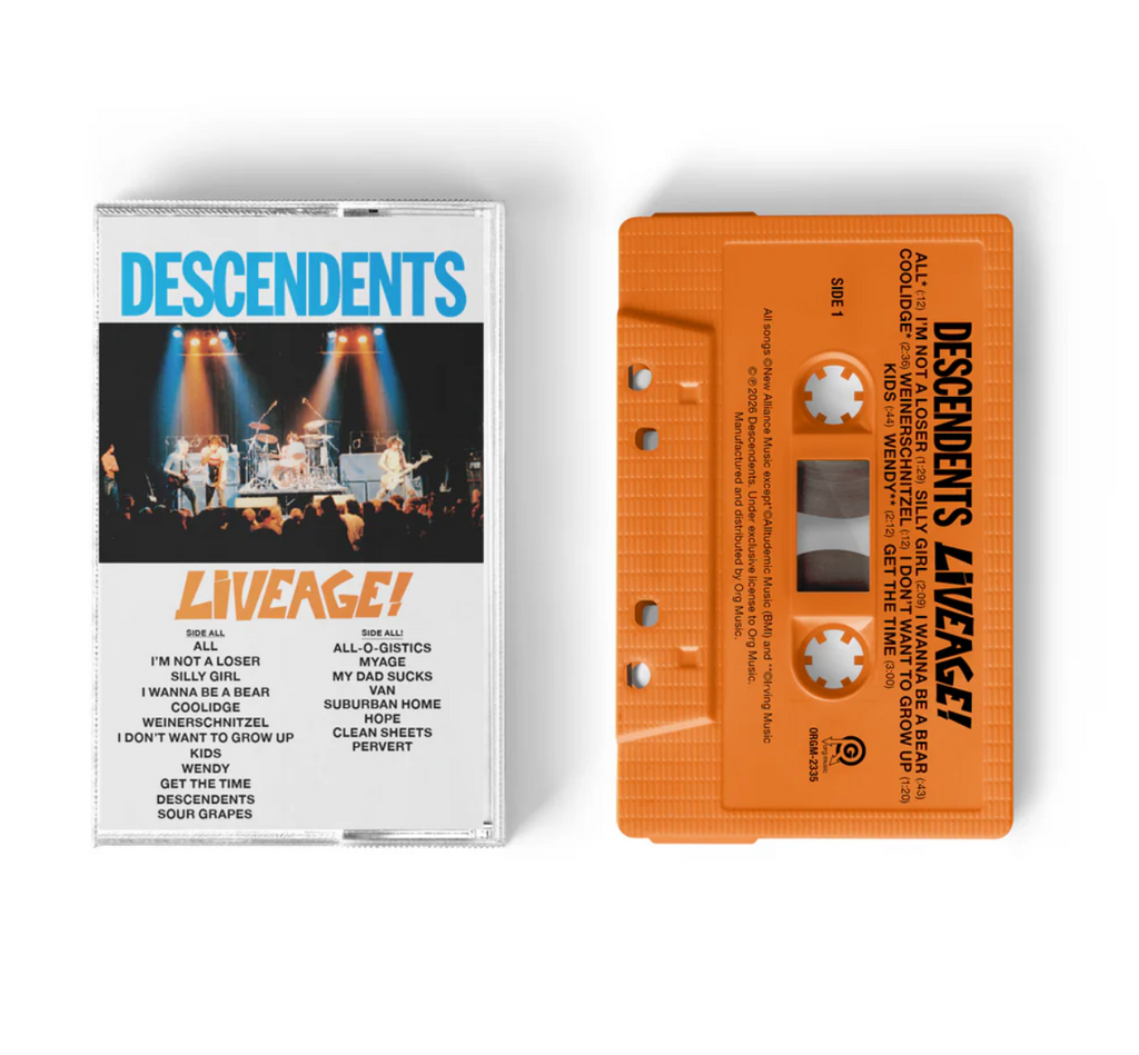 Descendents – Liveage! Tape ***PRE ORDER***
