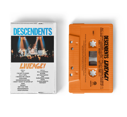 Descendents – Liveage! Tape ***PRE ORDER***
