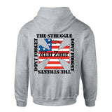 Warzone "Don't Forget The Struggle Don't Forget The Streets" - Hooded Sweatshirt ***PRE ORDER***