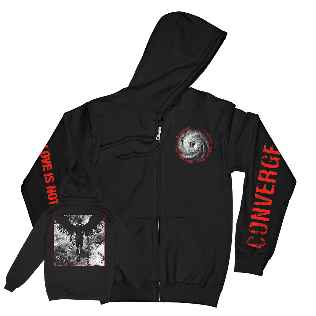 Converge "Eye To Eye" Premium Black Zip Up Sweatshirt ***PRE ORDER***